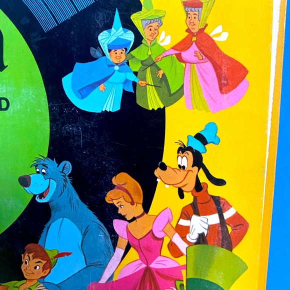 WALT DISNEY VTG 70s PRESENTS ACTING OUT THE A B C’S DISNEYLAND VINYL RECORD 7” - Picture 8 of 15